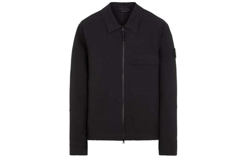 STONE ISLAND Jackets & Coats Unisex Black