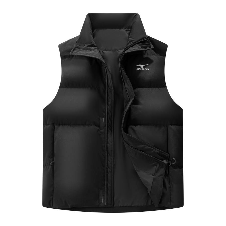 Mizuno Mizuno Down Vests Unisex Stand Collar Moderate