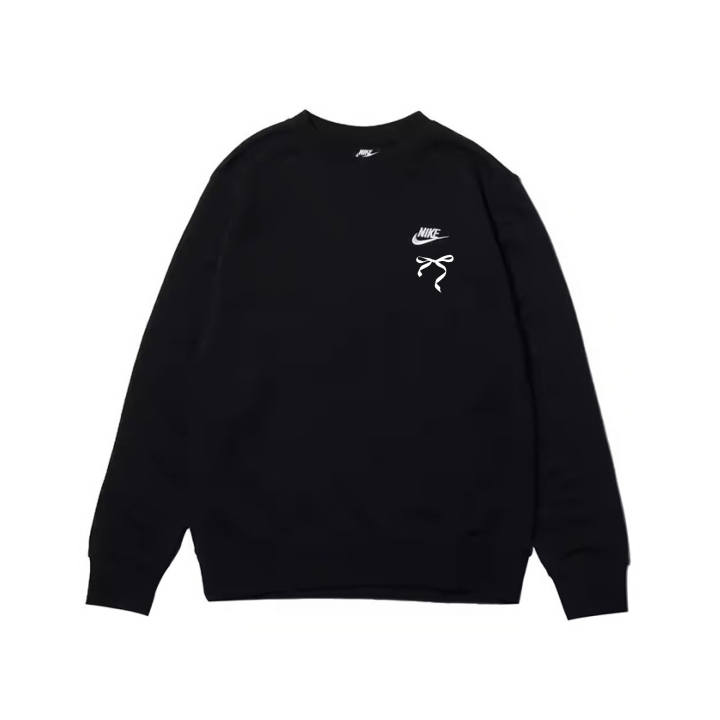 Nike Nike Sweatshirts Men's Black Crew Neck Moderate Regular