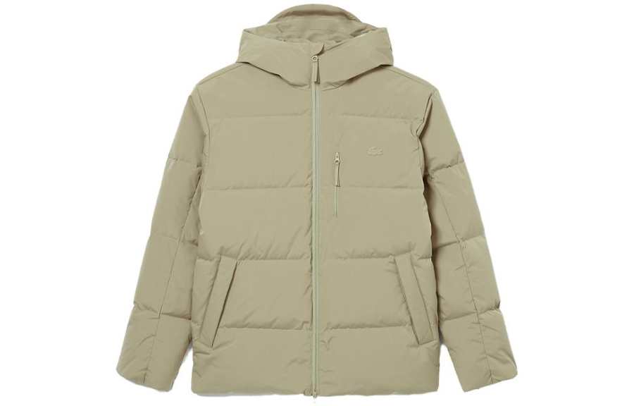 LACOSTE LACOSTE Puffer Jacket Men's Camel