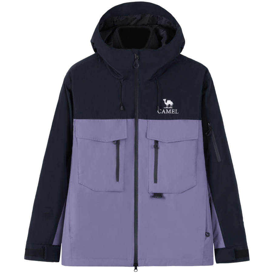 CAMEL All weather Hiking Ice Climbing And Rock Climbing Windbreaker Jacket Unisex