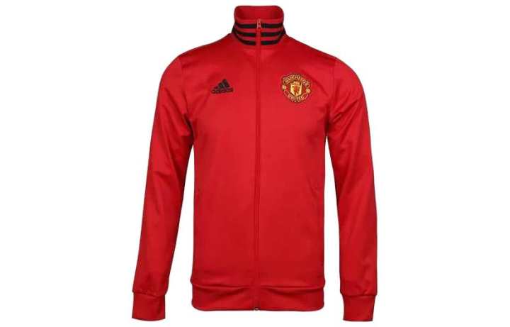 Adidas Adidas Jackets Men's Red Stand Collar Moderate Workwear