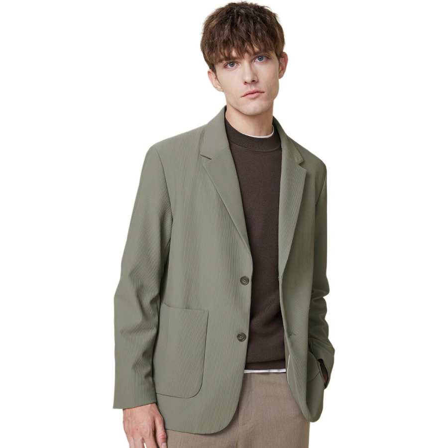 Hodo Business Suits Men's Suit Collar Moderate Business Suit