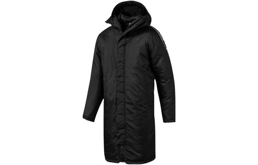 PUMA PUMA Commitment Day Puffer Jackets Men's Black Hooded Thickened Puffer Jacket