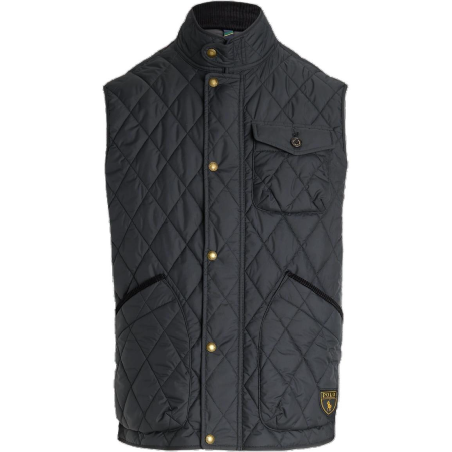 Polo Ralph Lauren quilted logo-patch gilet