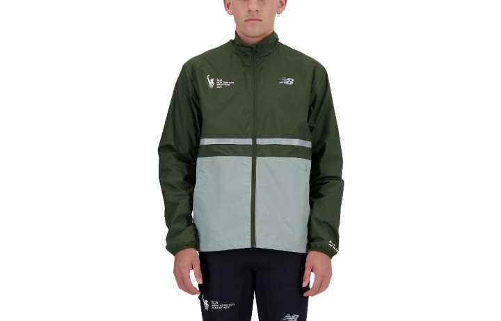 New Balance New Balance Jackets Men's Green Stand Collar Moderate Other