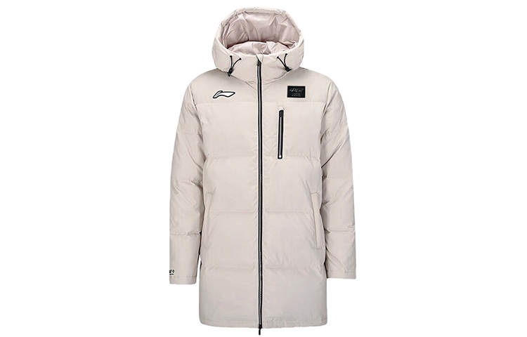 Li-Ning Li Ning Badminton Collection Down Jacket Unisex Silver Fish Gray