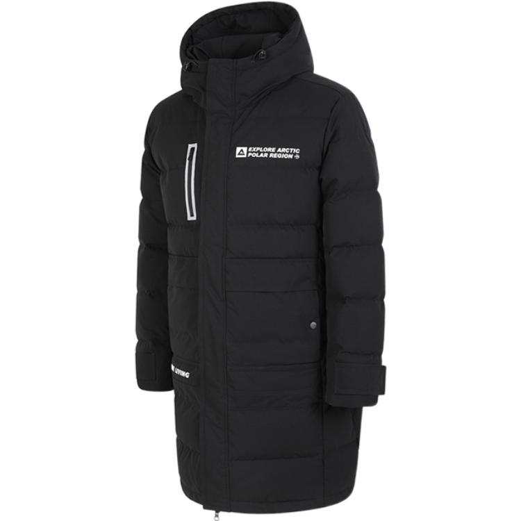 PEAK Fashion Collection Down Jackets Men's Black Hooded Thickened Other