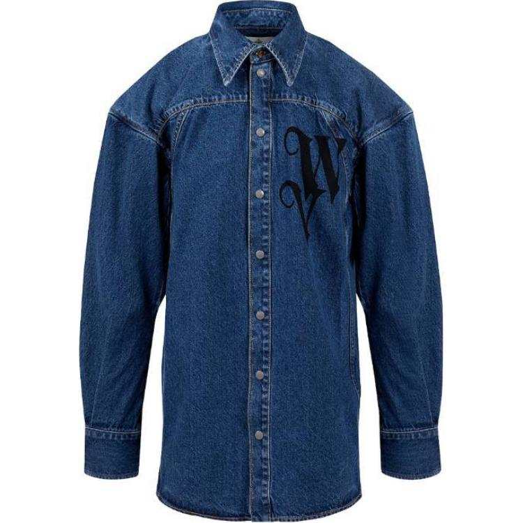 Vivienne Westwood Denim Jacket Men's Blue