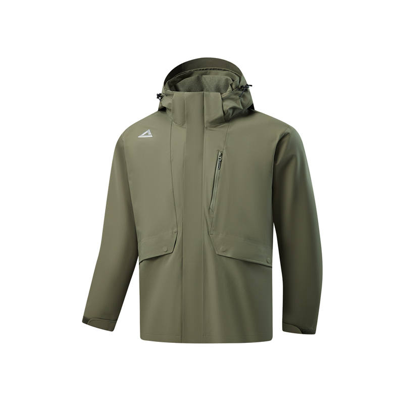 PEAK PEAK Windbreaker Jacket Men's Straw Hat Green
