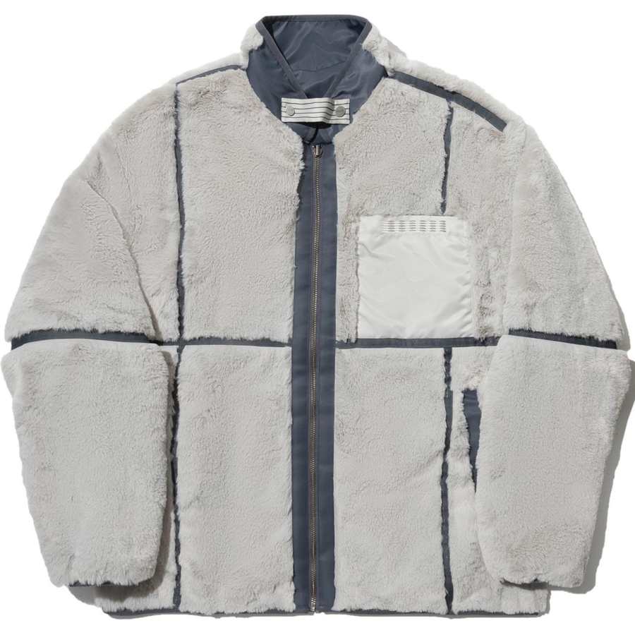 Li-Ning Li Ning x KEH FORME Jackets & Coats Unisex Light Gray