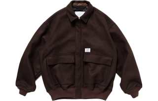 WTAPS Jackets Men's Black Umber Lapel Moderate Other