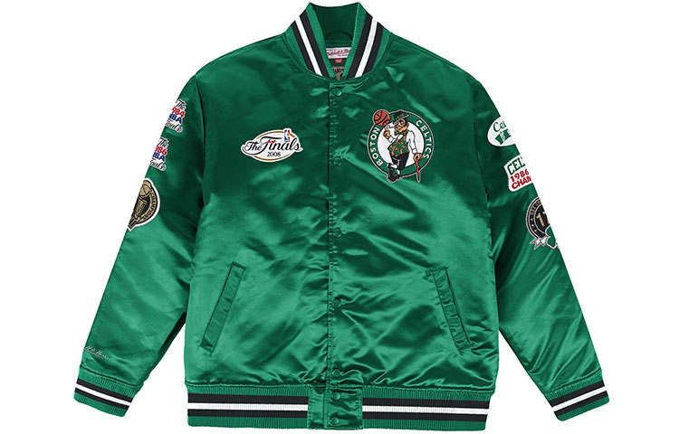 Mitchell Ness Mitchell Ness Baseball Jerseys Unisex Green Baseball Collar Moderate