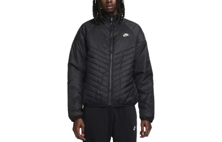 Nike Nike Jackets Men's Black Stand Collar Moderate Other