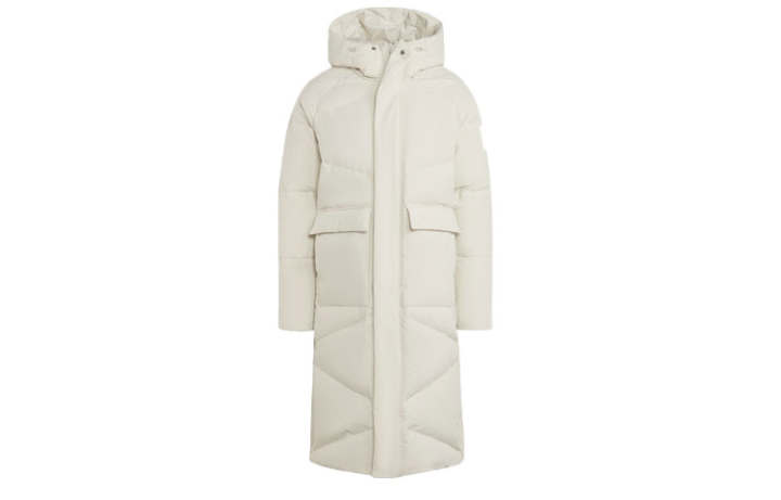 Adidas Adidas BIG BAFFLE DOWN COAT Down Jacket Men's White