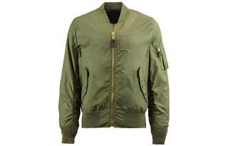 Alpha Industries Jackets Men's Green Crew Neck Moderate Other