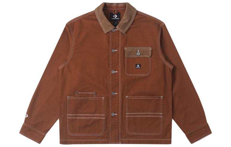 Converse Converse Jackets Unisex Brown Lapel Moderate Other