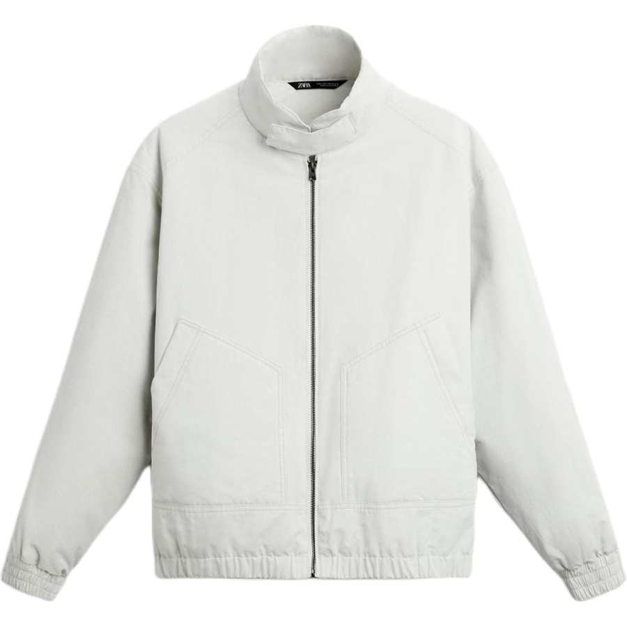 ZARA ZARA Puffer Jackets Men's Stand Collar Moderate Puffer Jacket