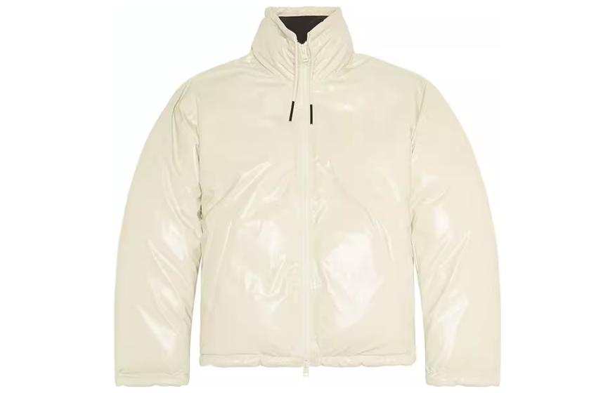 DIESEL DIESEL Logo Patch Funnel Neck Padded Jacket