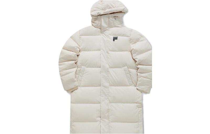 FILA FUSION FOB Down Jacket Unisex Wheat Cream