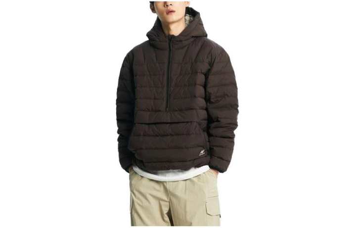 New Balance New Balance Jackets Men's Umber Hooded Moderate Other