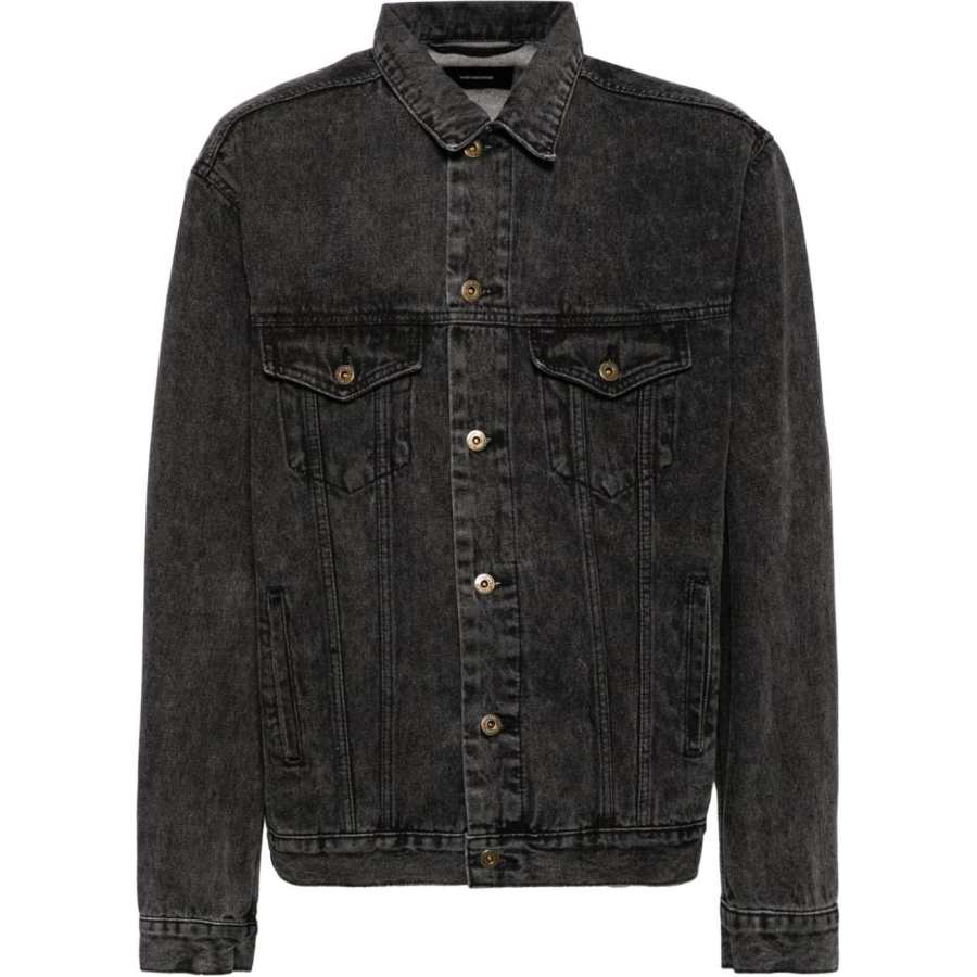 WE11DONE WE11DONE Jeff Rhinestone Denim Jacket