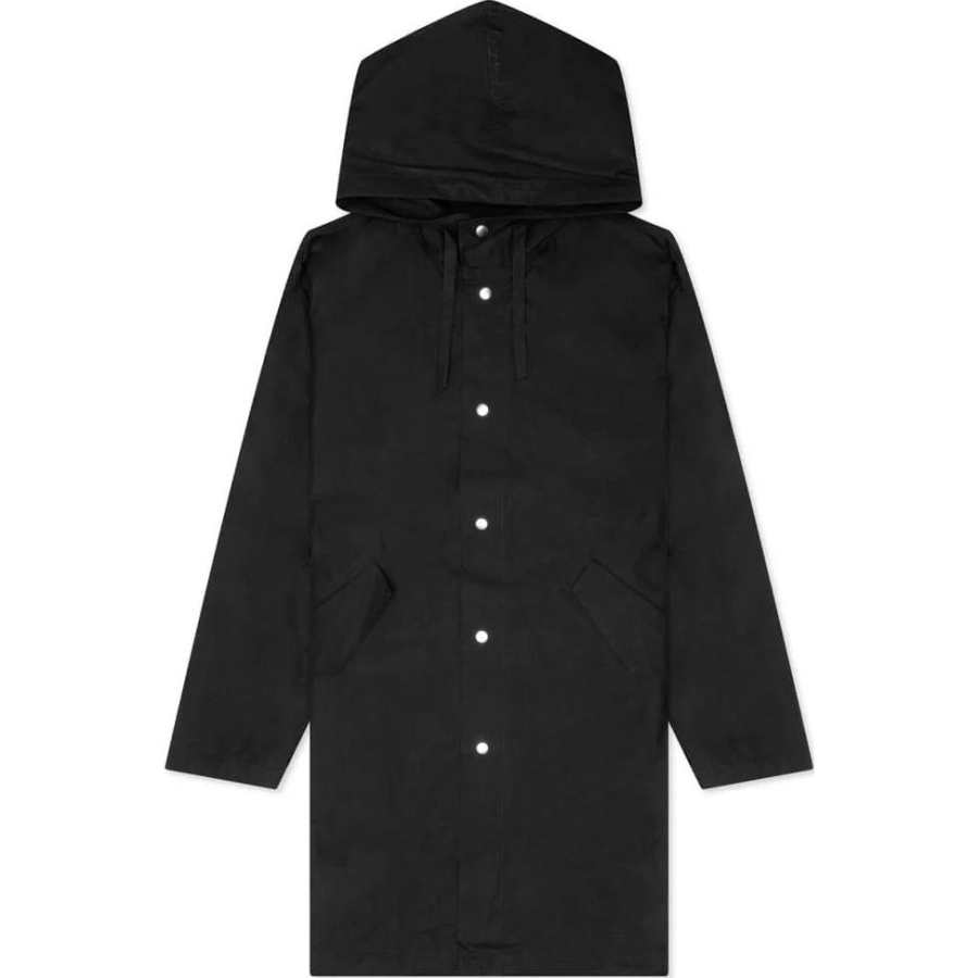 JIL SANDER JIL SANDER Logo Printed Drawstring Hooded Parka