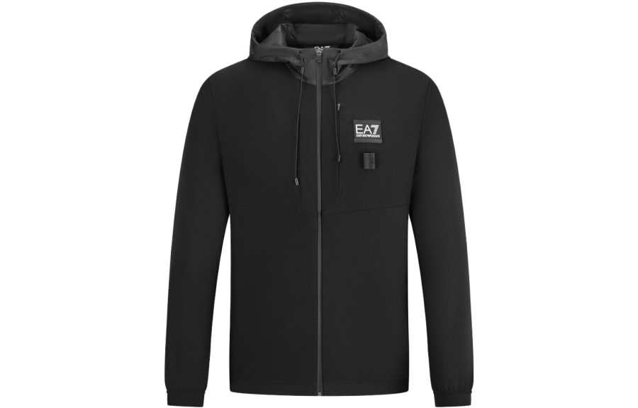 EMPORIO ARMANI EA7 FW23 Jackets & Coats Men's Black