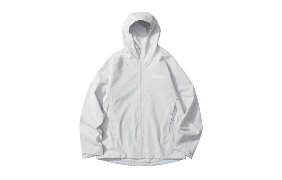 Jack Wolfskin Hiking Urban Living/Travel/Commuting Hiking Waterproof, Windproof, And Water Repellent Windbreaker Jacket