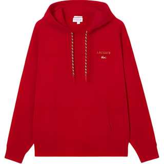 LACOSTE Blessing Snake Spring Festival Collection Sweatshirt Unisex Red