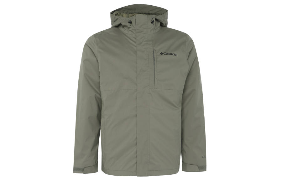 Columbia Omni Heat Waterproof Thermal Heat Reflective Windbreaker Jacket Men's Green