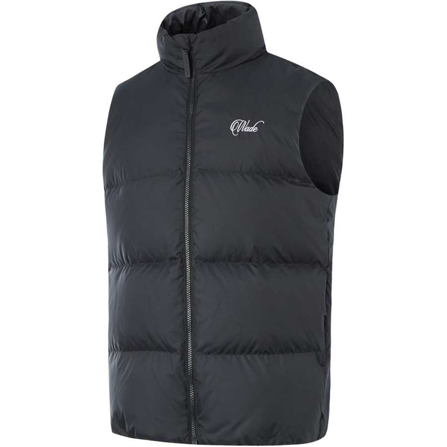 Li-Ning Li Ning WOW Vests Men's Black Stand Collar Other