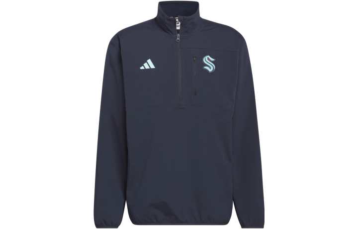 Adidas Adidas Jackets Men's Night Sea Army Blue Stand Collar Moderate Other