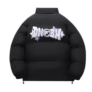 DNBH Puffer Jacket Mid Length Coat Unisex Multiple Colors