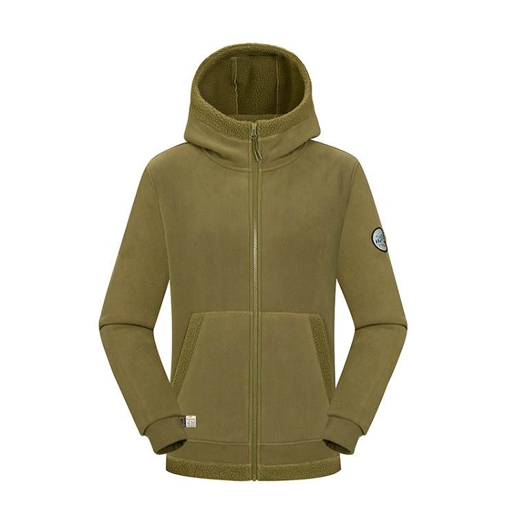 Lafuma Velvet Jackets Unisex Hooded Thickened