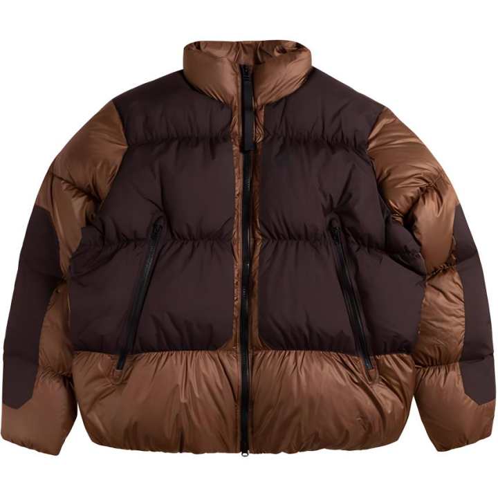 Nike Nike Down Jackets Men's Brown Stand Collar Moderate Other