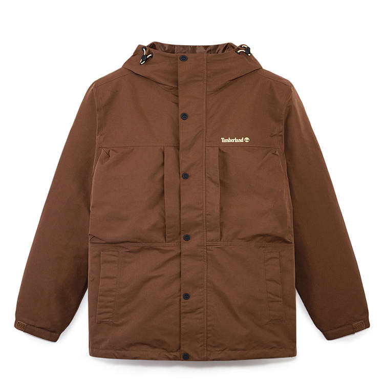 Timberland Timberland Windbreaker Jacket Men's Medium Brown