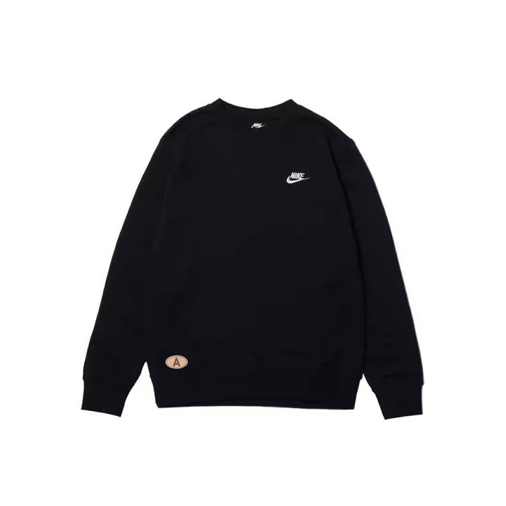 Nike Nike Sweatshirts Men's Black Crew Neck Moderate Regular
