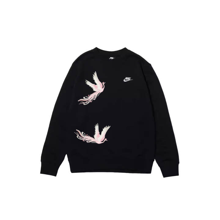 Nike Nike Sweatshirts Unisex Black Crew Neck Moderate Regular