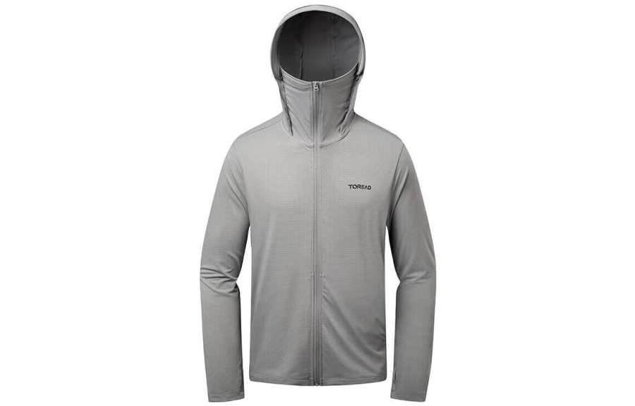 TOREAD TOREAD Sun Protection Clothing Men's Plain Shadow Gray