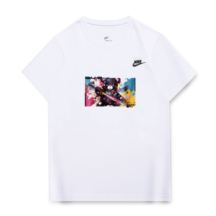 Nike Nike T Shirts Unisex White Crew Neck Moderate Straight Fit