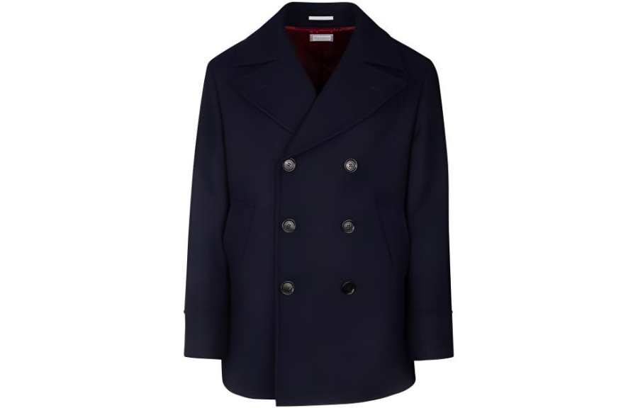 Brunello Cucinelli 【Previous Season】double-breasted cashmere coat