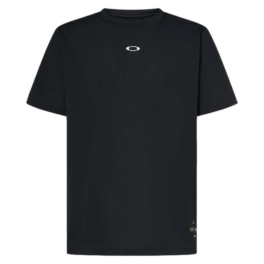 Oakley T Shirts Men's Black Crew Neck Moderate