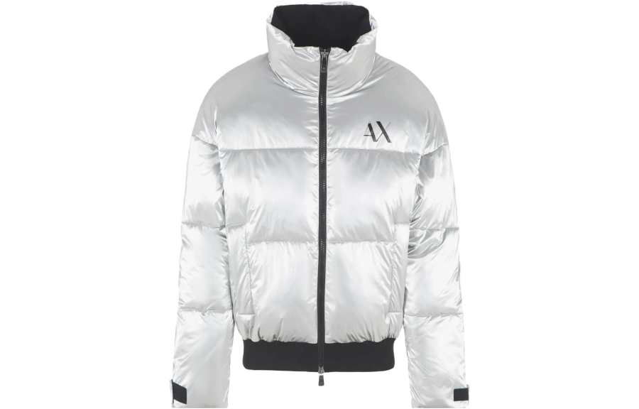 ARMANI EXCHANGE Armani Exchange metallic padded jacket