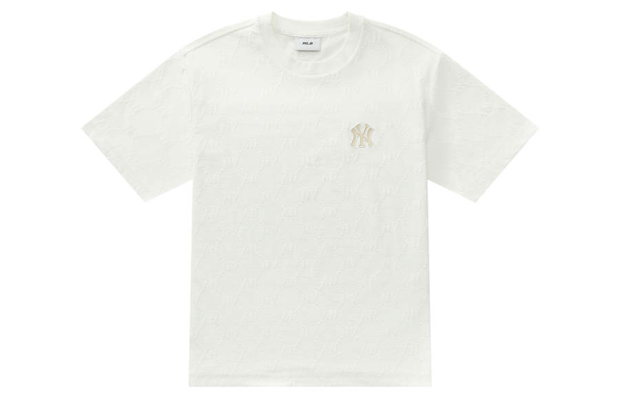 MLB MLB MONOGRAM SS25 T Shirt Unisex Ivory