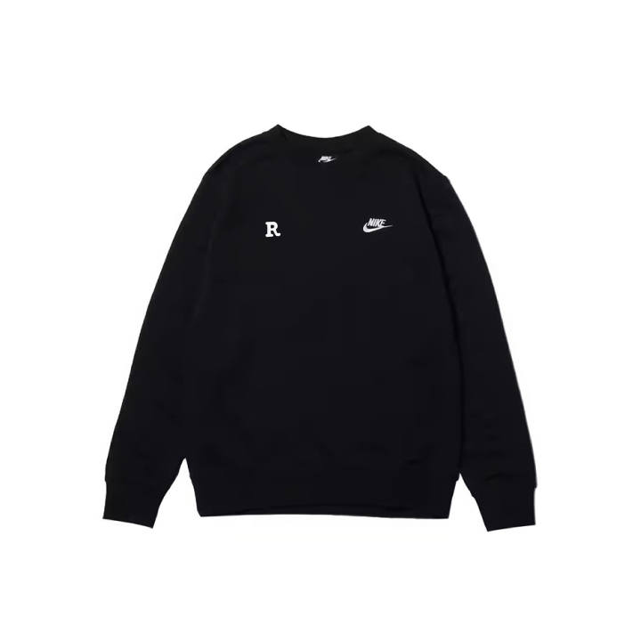 Nike Nike Sweatshirts Men's Black Crew Neck Moderate Regular