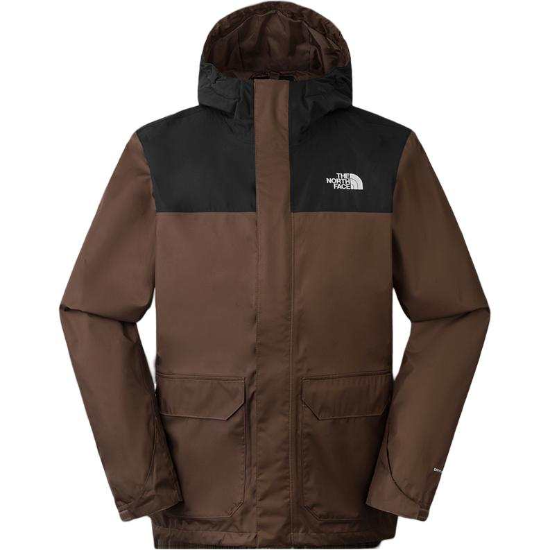 THE NORTH FACE Urban Exploration Hiking And Mountaineering Waterproof And Windproof Windbreaker Jacket Men's Brown