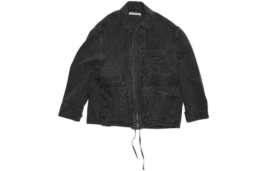 Acne Studios Acne Studios Jackets Men's Black Lapel Moderate Other