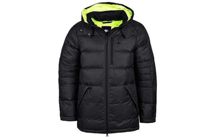Nike Nike Down Jackets Unisex Black Detachable Hood Moderate Other