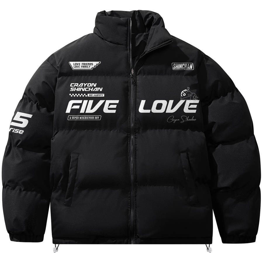 Crayon Shinchan Puffer Jacket Coat Unisex